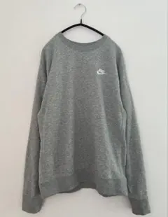 NIKEナイキ グレー クルーネックスウェット
