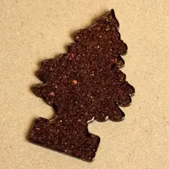 リトルツリー Littletree カーアクセサリー キーホルダー 茶ホロ