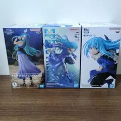 転生したらスライムだった件　フィギュア　リムルテンペスト2種＆ユラ（3種セット）
