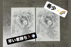 【希少】劇場版進撃の巨人Attack on Titan 入場者特典2枚セット✨