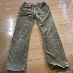 kids コーデュロイパンツ　茶色　130