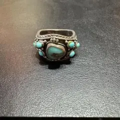 ターコイズ石 シルバー 925 リング 指輪