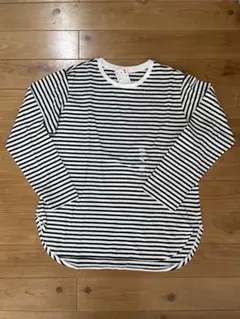 UNIQLO ボーダー長袖Tシャツ Lサイズ