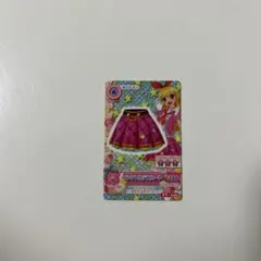 アイカツカード ミニカード ピンクトルテスカート