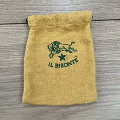 IL BISONTE イエロー 巾着のサムネイル