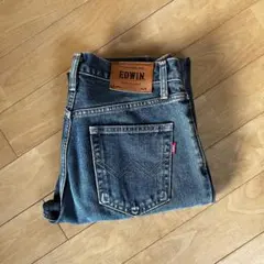 EDWIN ストレートデニム ブルー