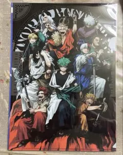 ヒロアカ　最強ジャンプ　ガシャステーション　クリアファイル　集合