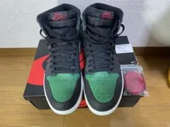 Nike Air Jordan 1 High Black/Pine Greenのサムネイル