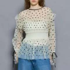 ☆お値下げ☆ MAISON SPECIAL プリーツカシュクールブラウス - メルカリ