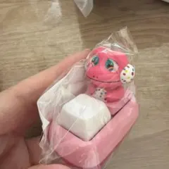 しりたガエル けけちゃま カチカチクリッカー キーホルダー