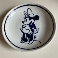 ミニーマウス 陶器製丸型皿