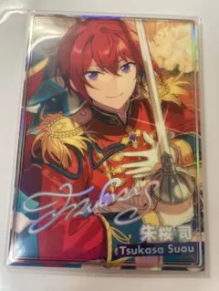 朱桜司 ポトレ缶 100個 あんスタ 朱桜司 ポートレートサイン 缶バッジの通販 by ほうじ茶's