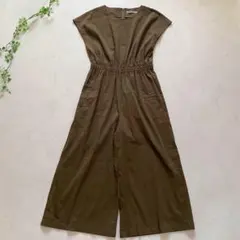 極美品✨定価4.8万 セオリーリュクス リネン オールインワン38