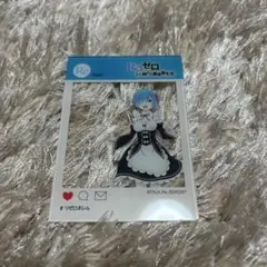 ダイソー 百均 リゼロ アクリルプレート レム