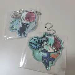 ヒロアカ 轟焦凍 アクキー ぴた！でふぉめ アクリルキーホルダー