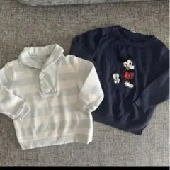 【かれん様専用】ミッキーマウス トレーナーとレギンスセット　ベージュなし