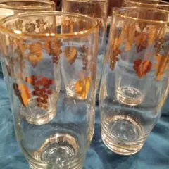 【新品未使用品】グラス　昭和レトロ　アンティーク　日本製