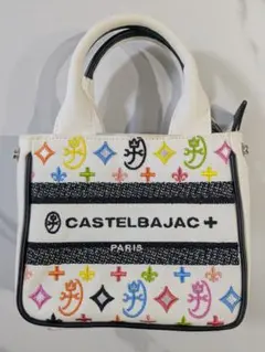 CASTELBAJAC PARIS 2WAYバッグ マルチカラー刺繍のサムネイル