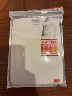 【新品・未使用】UNIQLOヒートテック UネックT（8分袖）ホワイト Lサイズ