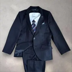 ヒロミチナカノ キッズスーツ 6点セット ブラック 男の子 165cm