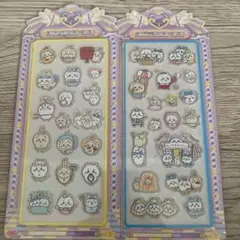 ちいかわ　ハチワレ　うさぎ　おしりシール　ぷくぷくシール アクリル　ステッカー