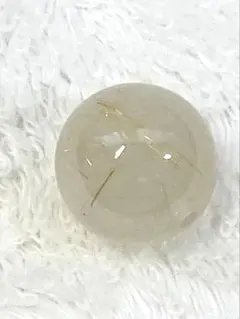 【極上】ゴールドルチルクォーツ ビーズ ハンドメイド・天然石 パワーストーン