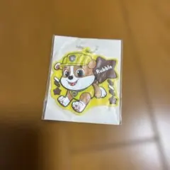 パウ・パトロール Rubble おなまえラバーチャーム