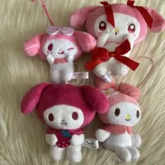 マイメロ　サンリオ　ぬいぐるみストラップ　おまとめ