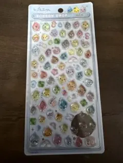 正規品ボンボンドロップシールミニ しずくの森のなかまたち