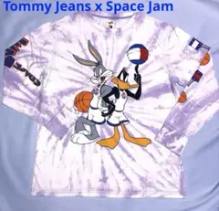 トミージーンズ（TOMMY JEANS）トミー　スペースジャム　コラボ　ロンT