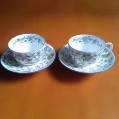 MINTON　カップ&ソーサー2客セット