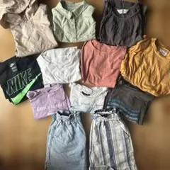 【まとめ売り】女の子　140㎝　夏物　ワンピース　スカート　キュロット　上着