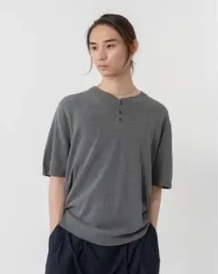 新品 未開封】 WYM PIN BORDER KNIT POLO グレー M - メルカリ