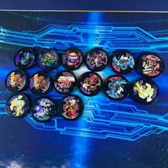 妖怪ウォッチ 妖怪メダル 黒メダル 15枚 ゲーム連動QRコード付