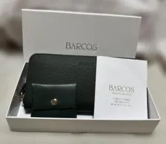 【新品未使用】BARCOS GLウォレット 長財布 3点セット グリーンのサムネイル