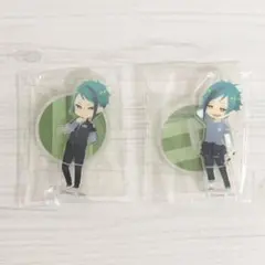 ツイステ アクスタミニアクリルスタンド　体操服　フロイドリーチ　ジェイドリーチ