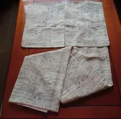 H*a様 袷　小紋　着物　レトロ