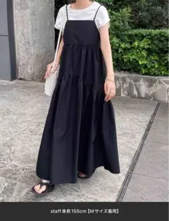 【未使用】タグ付き DISCOAT キャミワンピース Mサイズ