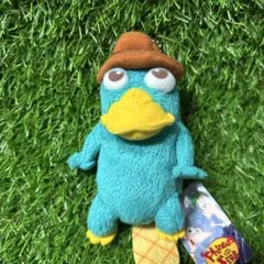 カモノハシペリー ぬいぐるみストラップ　マスコット　ディズニー