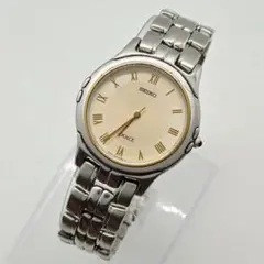SEIKO DOLCE 8N41-6100 白文字盤 純正ブレス 稼働品 - メルカリ