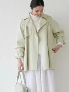 Oggi×greenlabelrelaxing ミドルトレンチコート