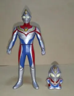 ウルトラマンダイナ ソフビ フィギュア 2体セット