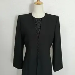 【大きいサイズ13号】Excel Black ブラックフォーマル喪服 礼服レース