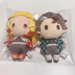 鬼滅の刃 ゆらふわぬいぐるみ ポップアップ 煉獄杏寿郎 竈門炭治郎