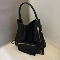 トムフォード　ALIX HOBO　ショルダーバッグ　レザー　ブラック　肩掛けのサムネイル