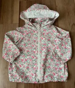 babyGap 花柄 フード付き ウインドブレーカー 100