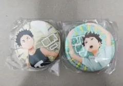 ハイキュー!!　思い出シャイニー缶バッジ　及川　岩泉