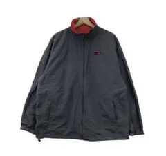 01s OLD adidas ナイロン×フリース リバーシブルジャケット ＸＬ