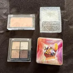 アイシャドウ　フェースカラー　4点まとめ売り　セザンヌ　ロムアンド