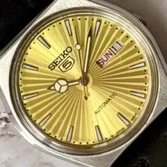 SEIKO5 自動巻き オーバホール済アンティーク☆ヴィンテージ70S